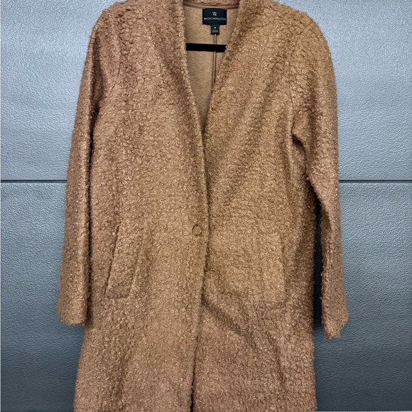 Worthington Jackets & Blazers - Worthington Tan Teddy Jacket